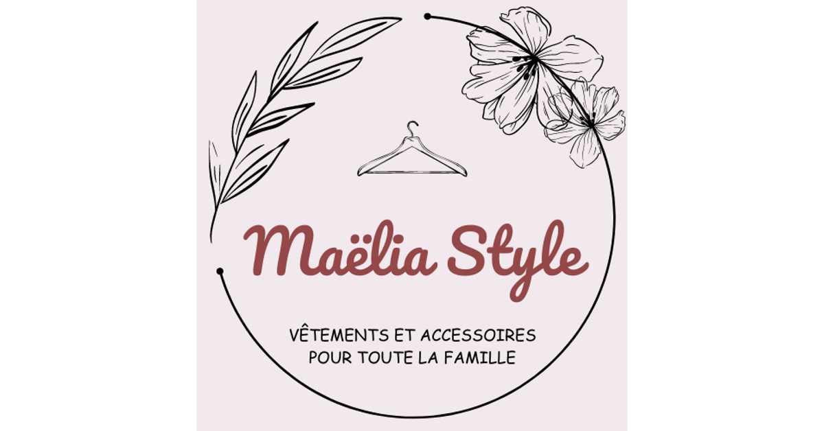Boutique en ligne de vetements et accessoires pour femme homme enfant Maelia Style