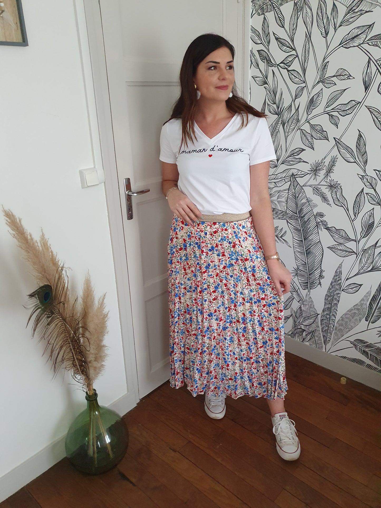 T-shirt maman d'amour pour femme bonne fête des mères