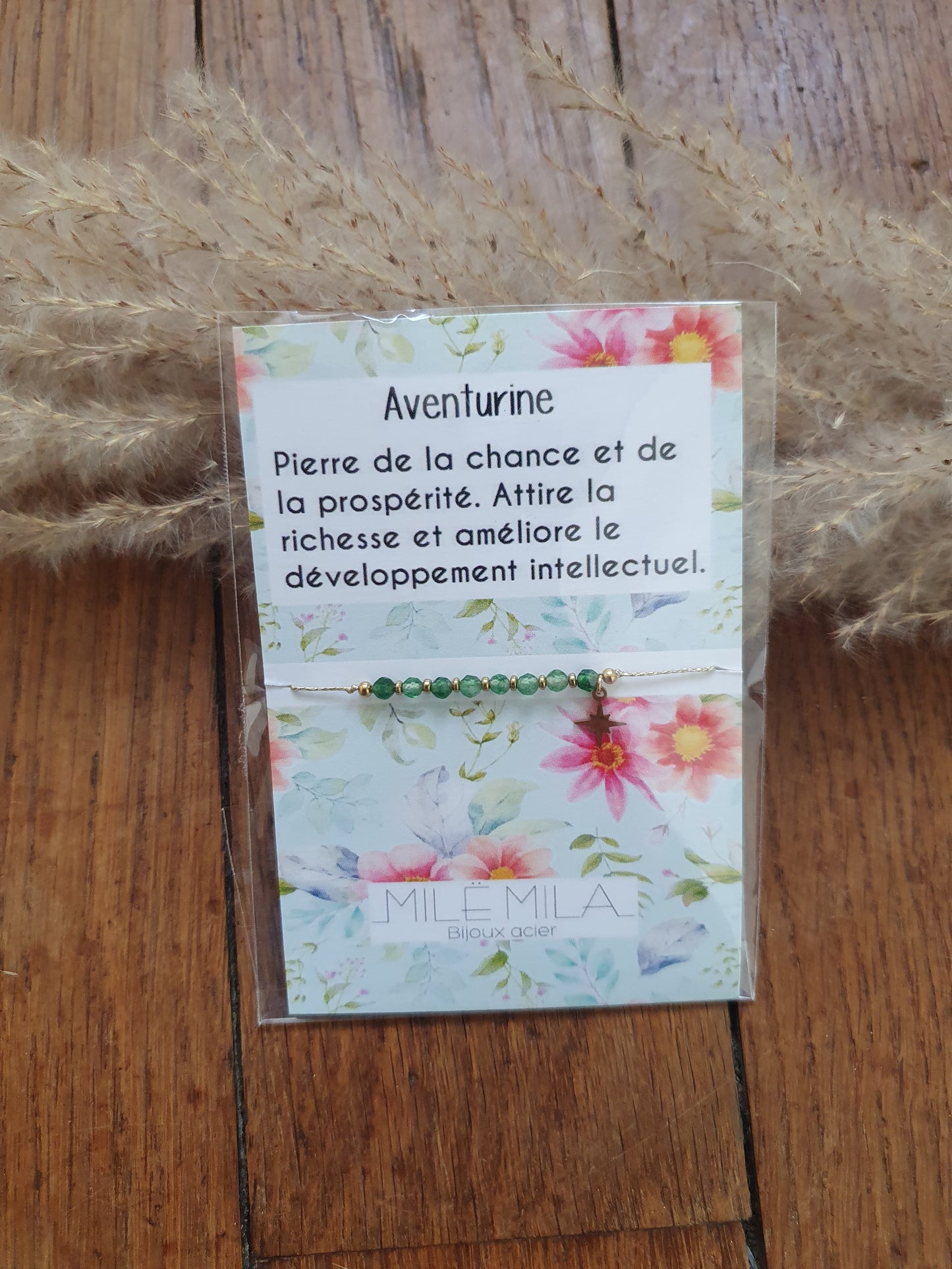 Bracelet pierres précieuses naturelles Effets corps esprit