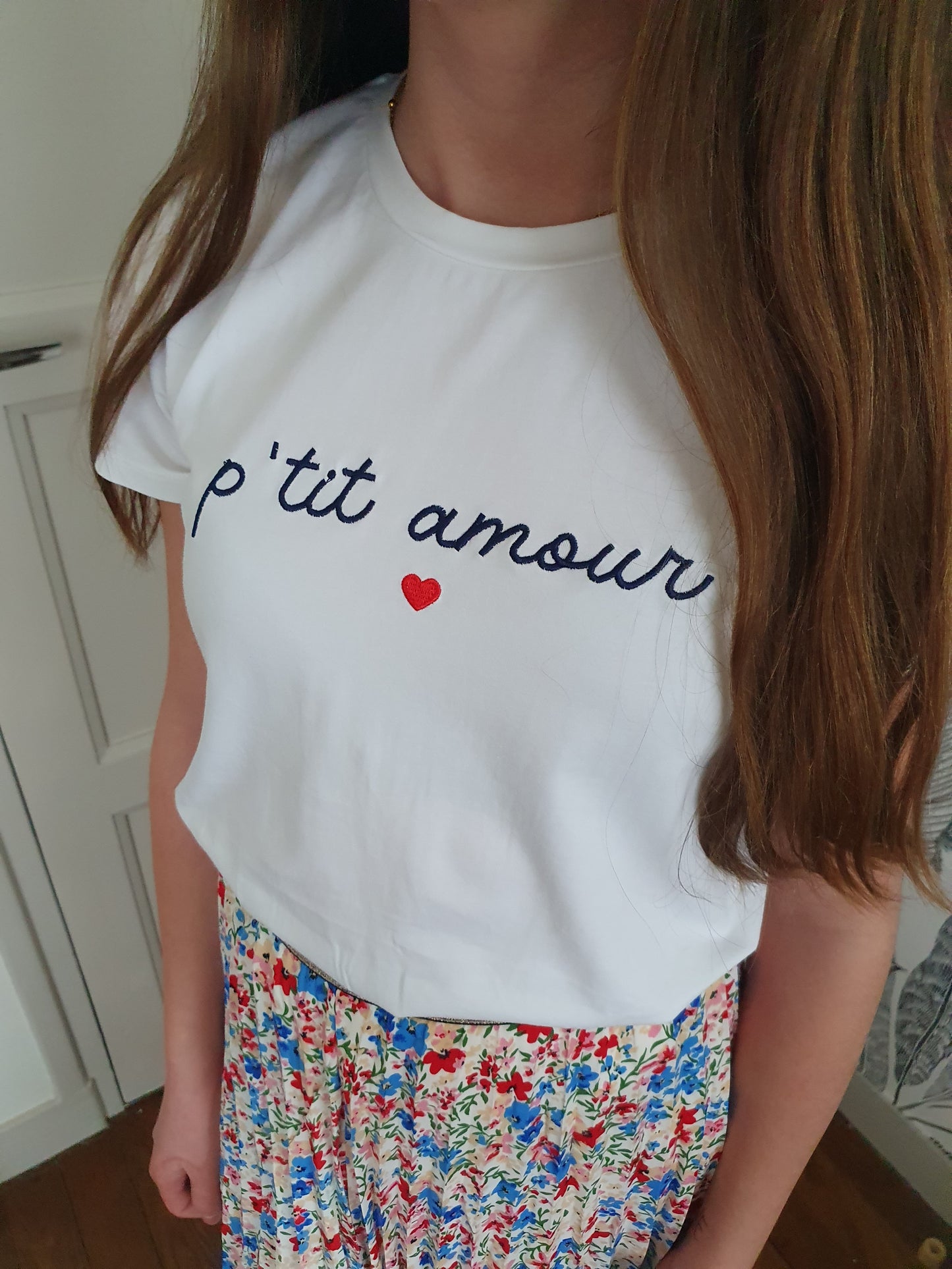 T-shirt p'tit amour mixte fille garçon collection famille