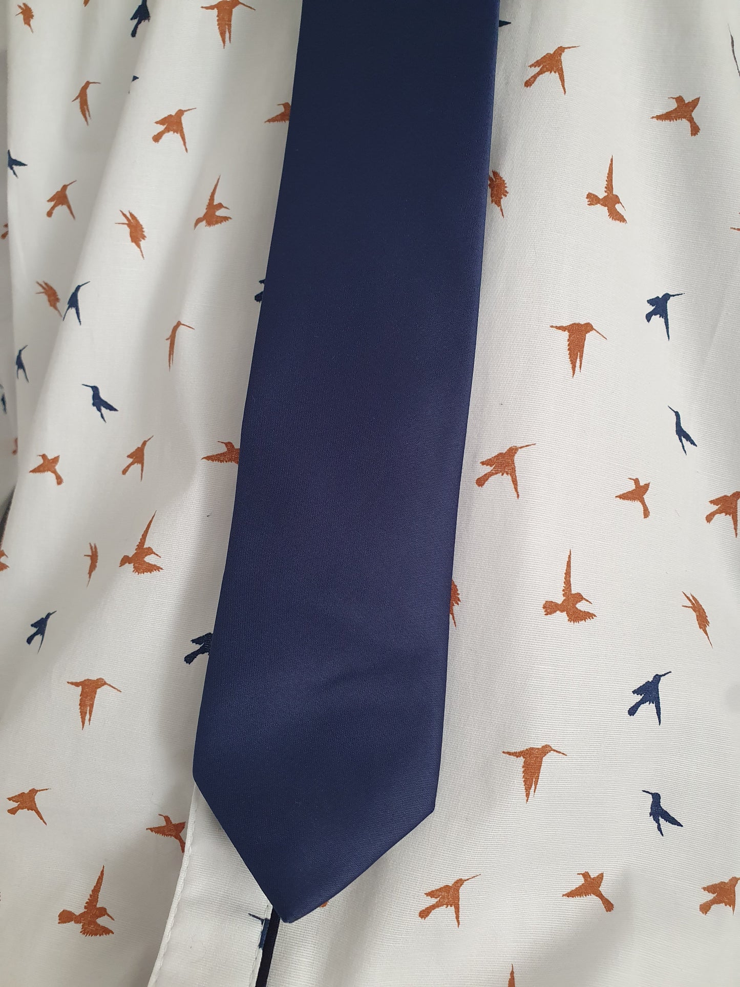 Cravate bleu marine pour homme trèc chic