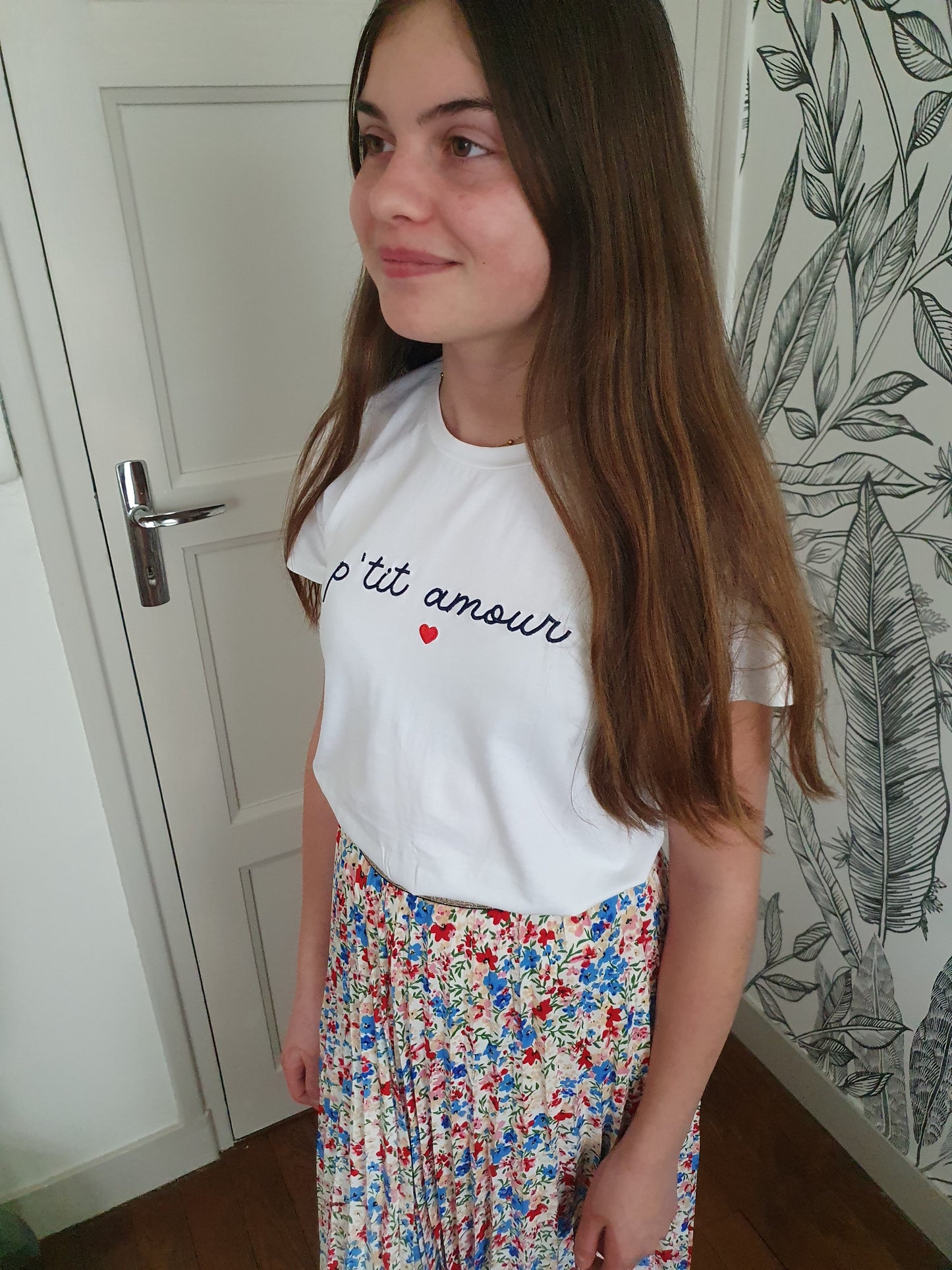 T-shirt p'tit amour mixte fille garçon collection famille