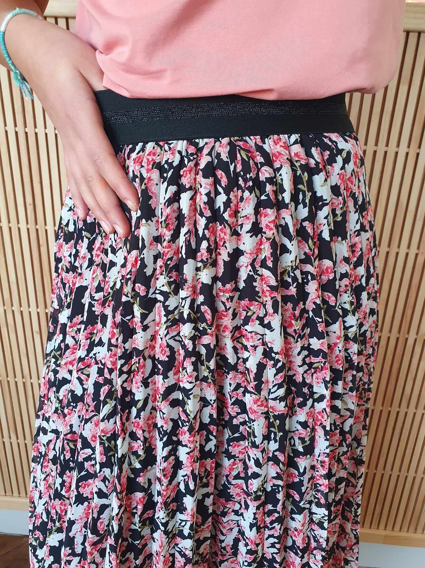 Jupe VIENNE rose Kids (motifs)
