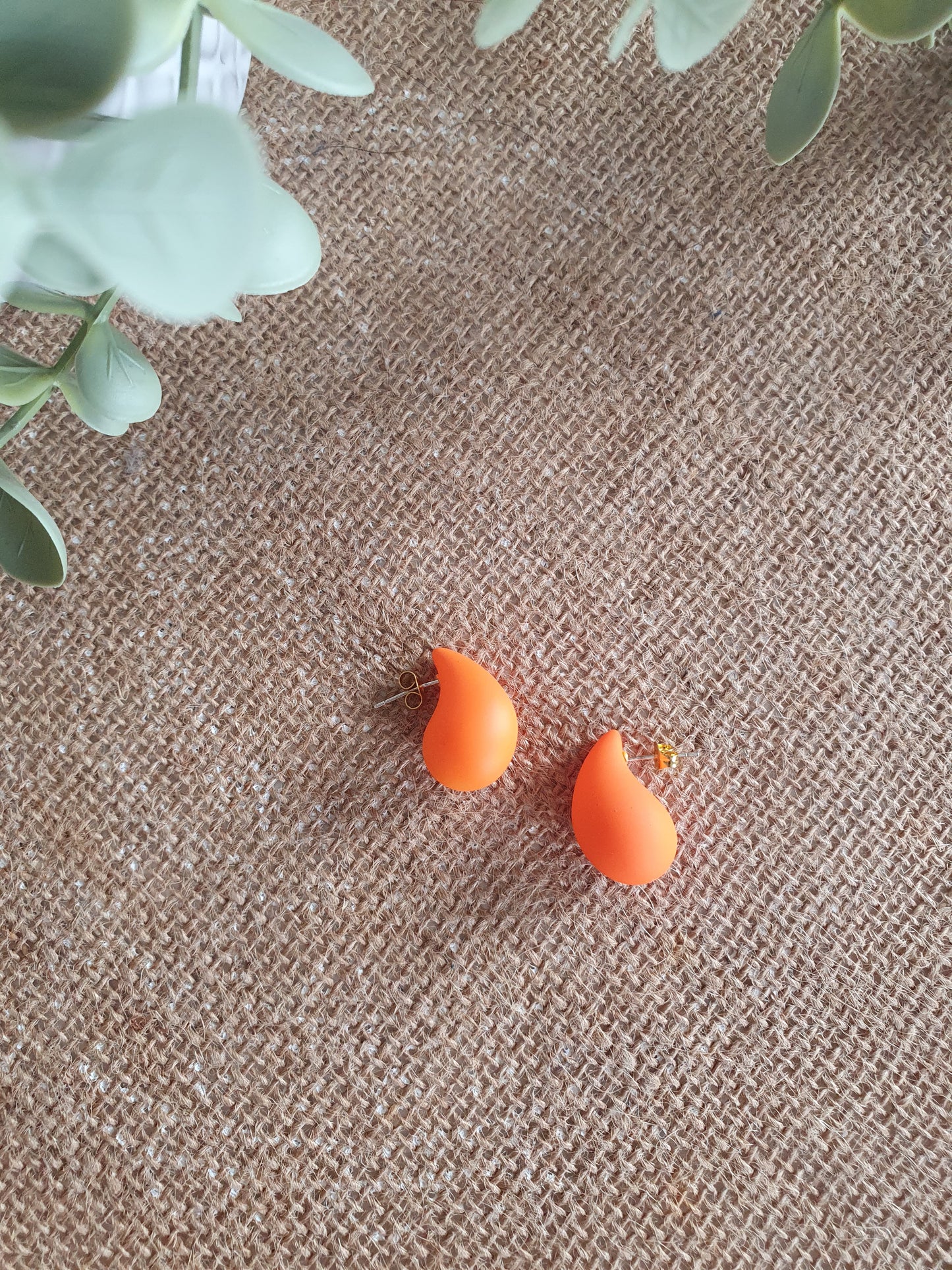 Boucles d'oreilles multicolores forme de goutte pep's