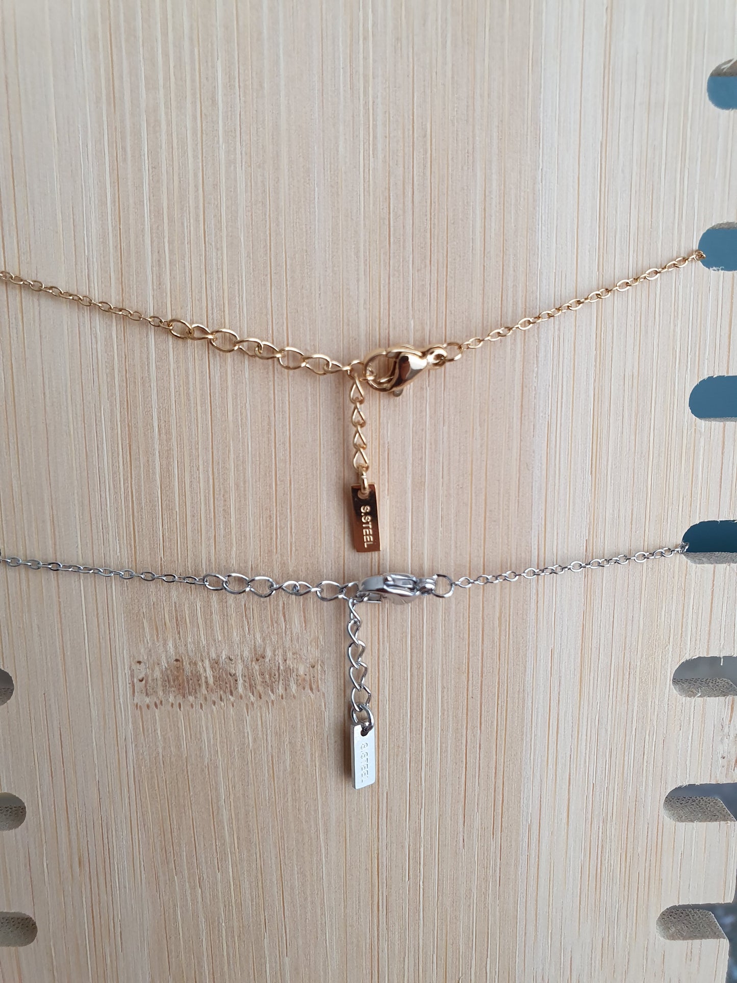 Bracelet signe infini acier inoxydable doré et argenté femme