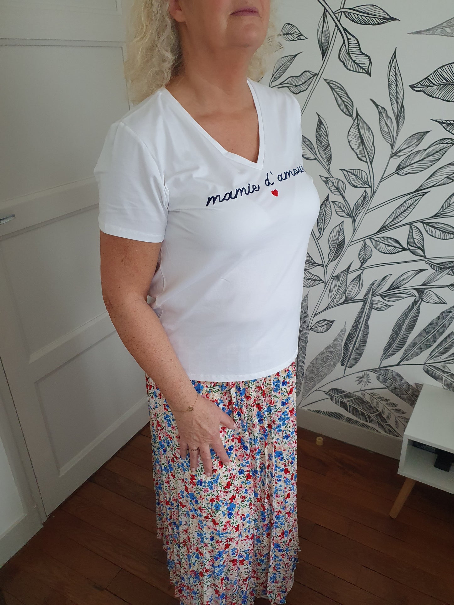 T-shirt mamie d'amour pour femme bonne fête des grand-mères