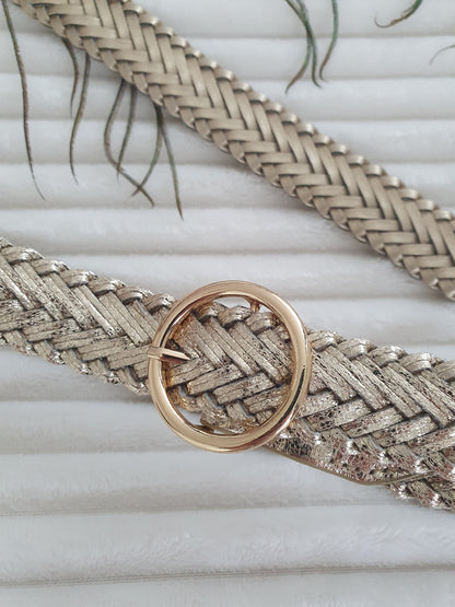 Ceinture TRESSE (doré)
