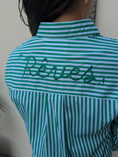 Chemise rayée REVES Kids