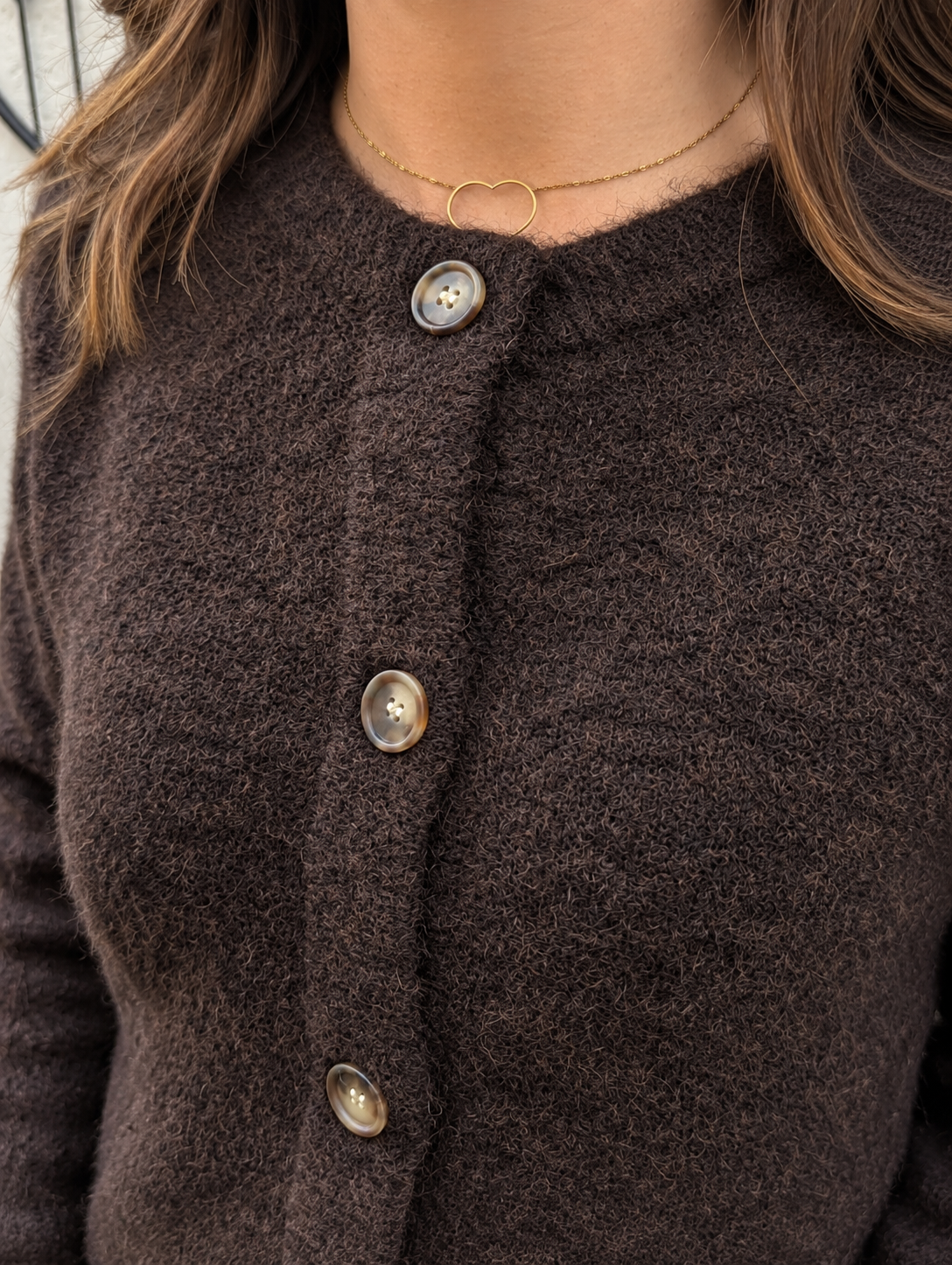 Gilet MOSCOU (chocolat)