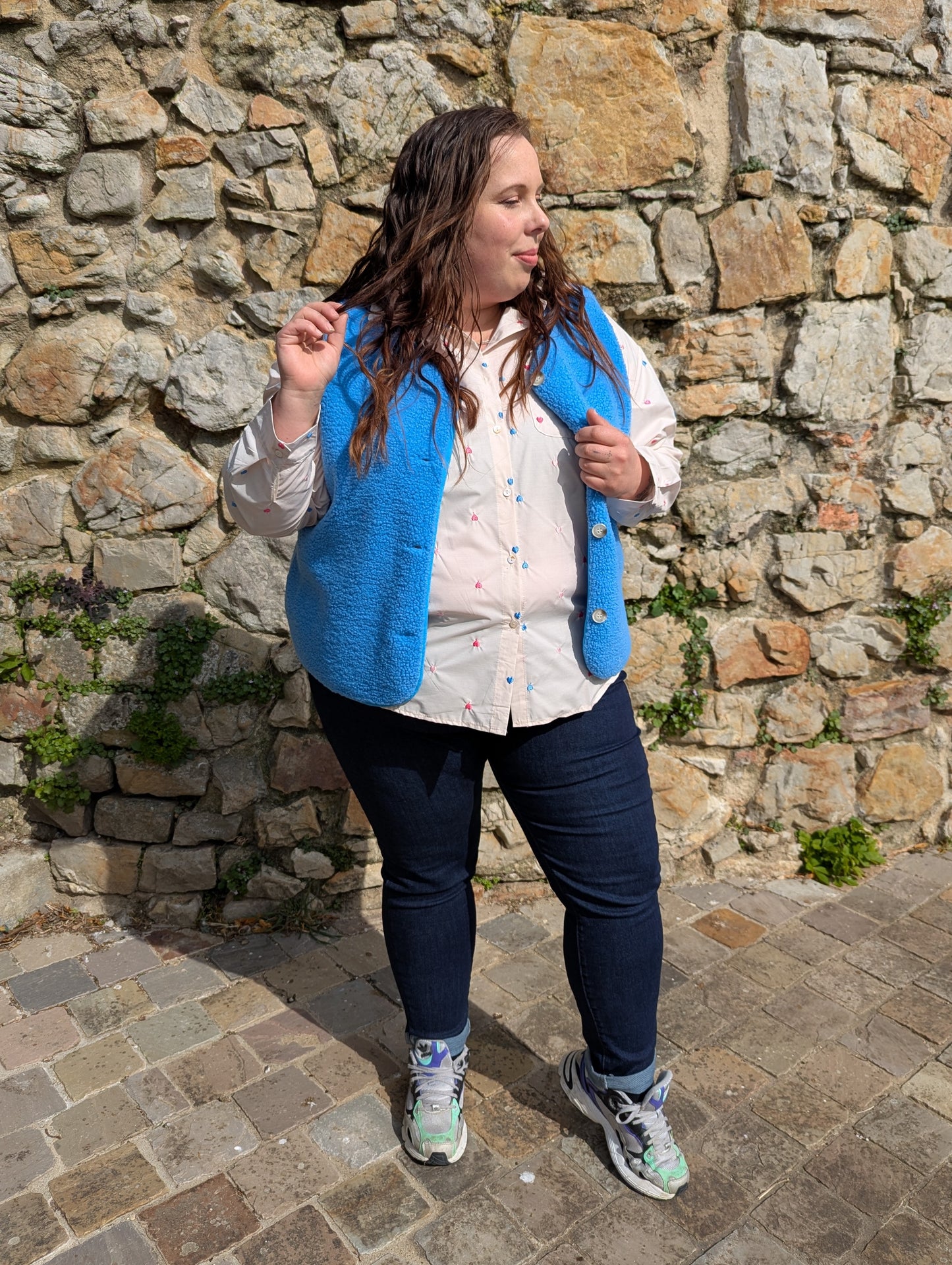 Chemise COEURS multicolore Curvy