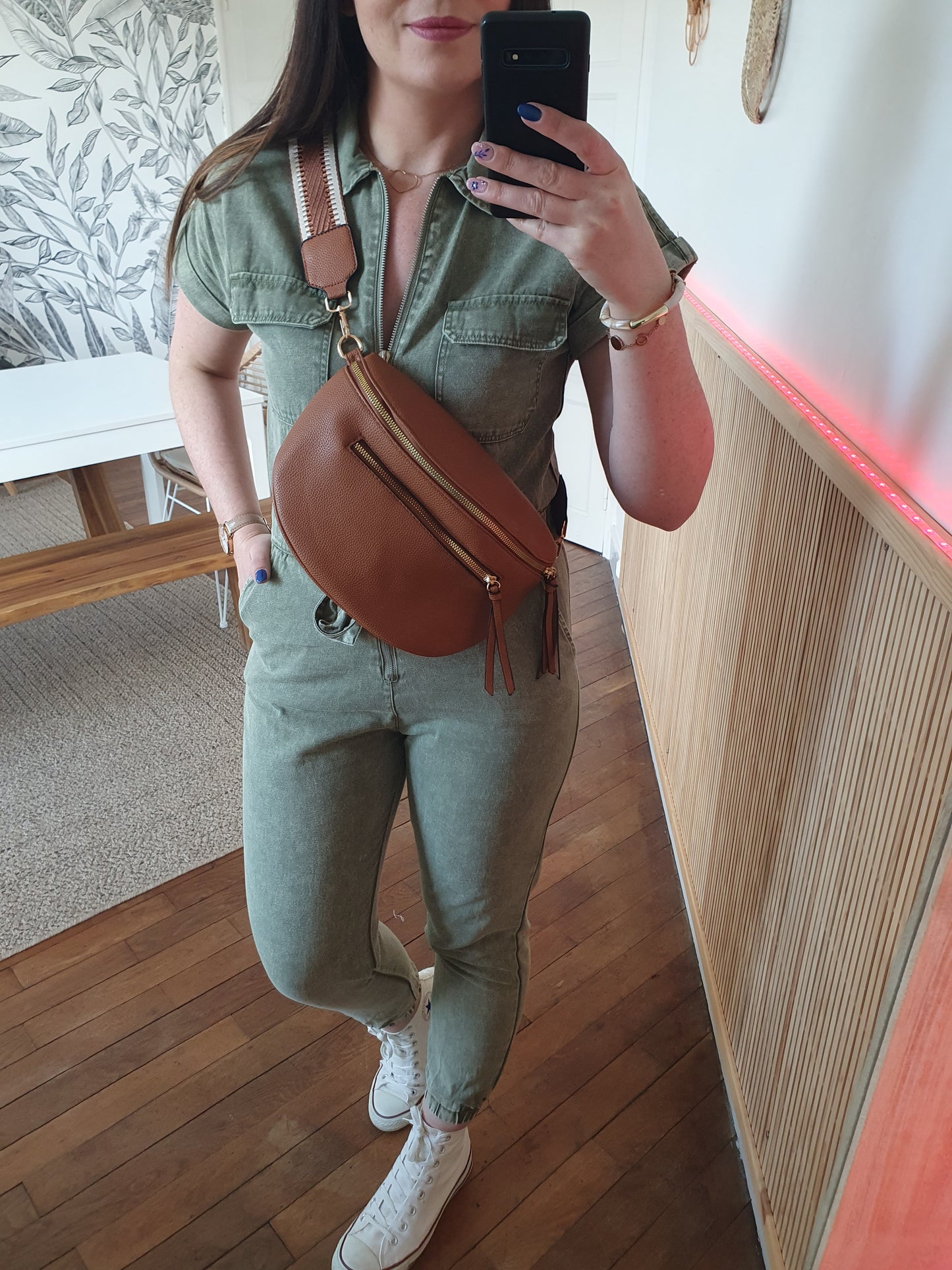 Sac banane HOLLYWOOD (camel)