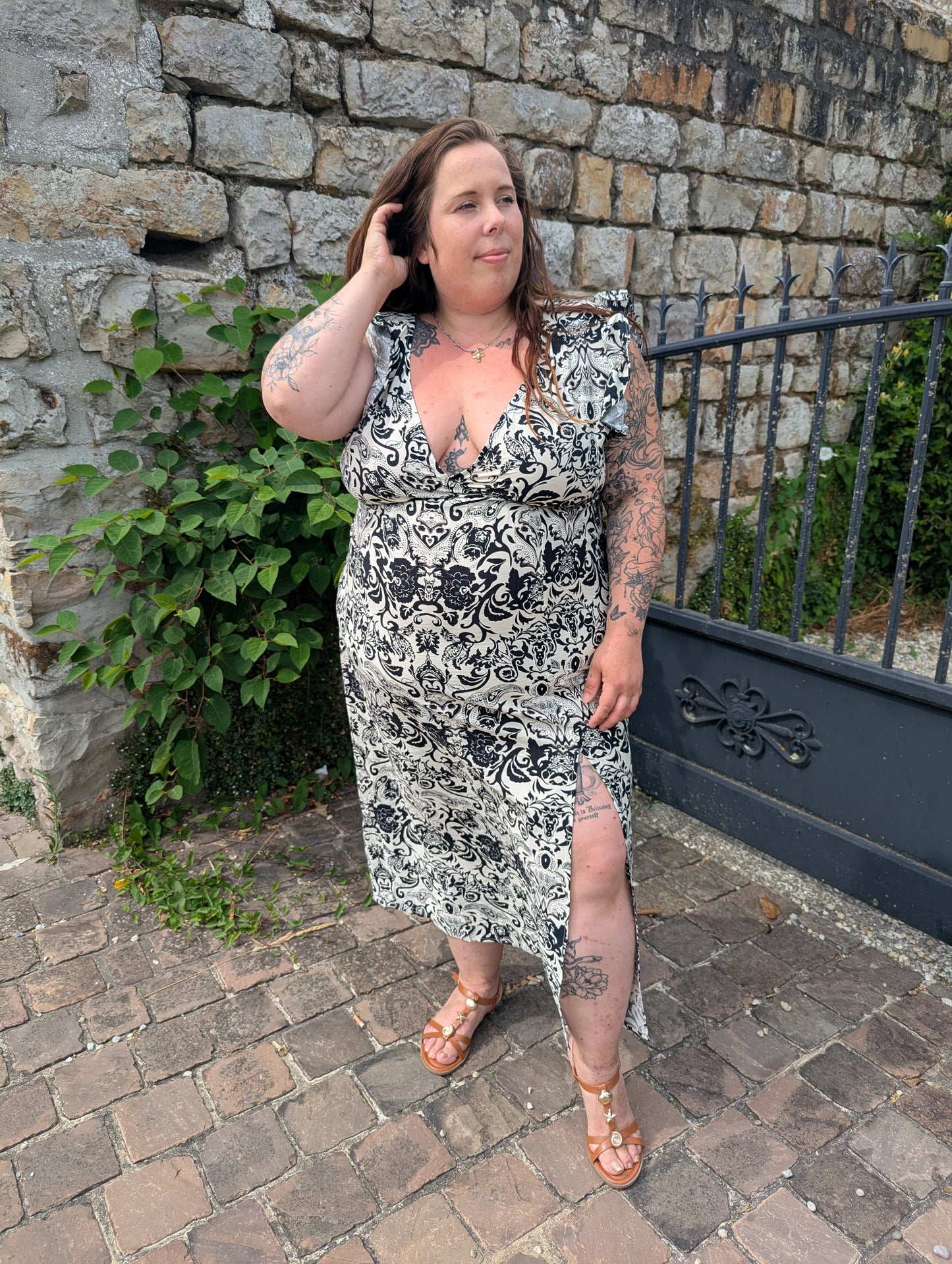 Robe longue BUDAPEST Curvy