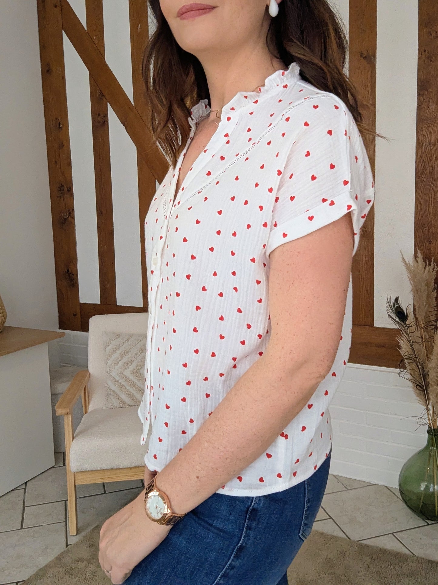Top COEURS (blanc/rouge)