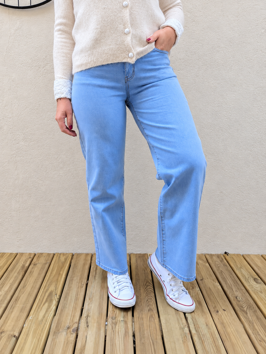 Jean large QUEBEC (bleu clair)