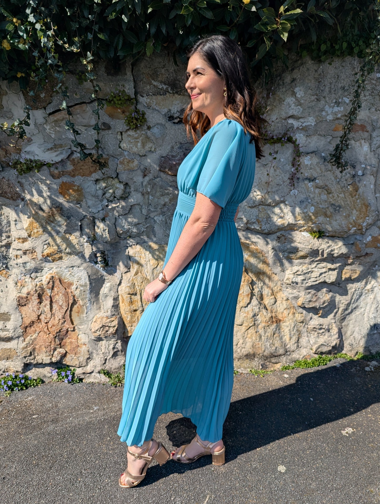 Robe longue SINGAPOUR (céladon)