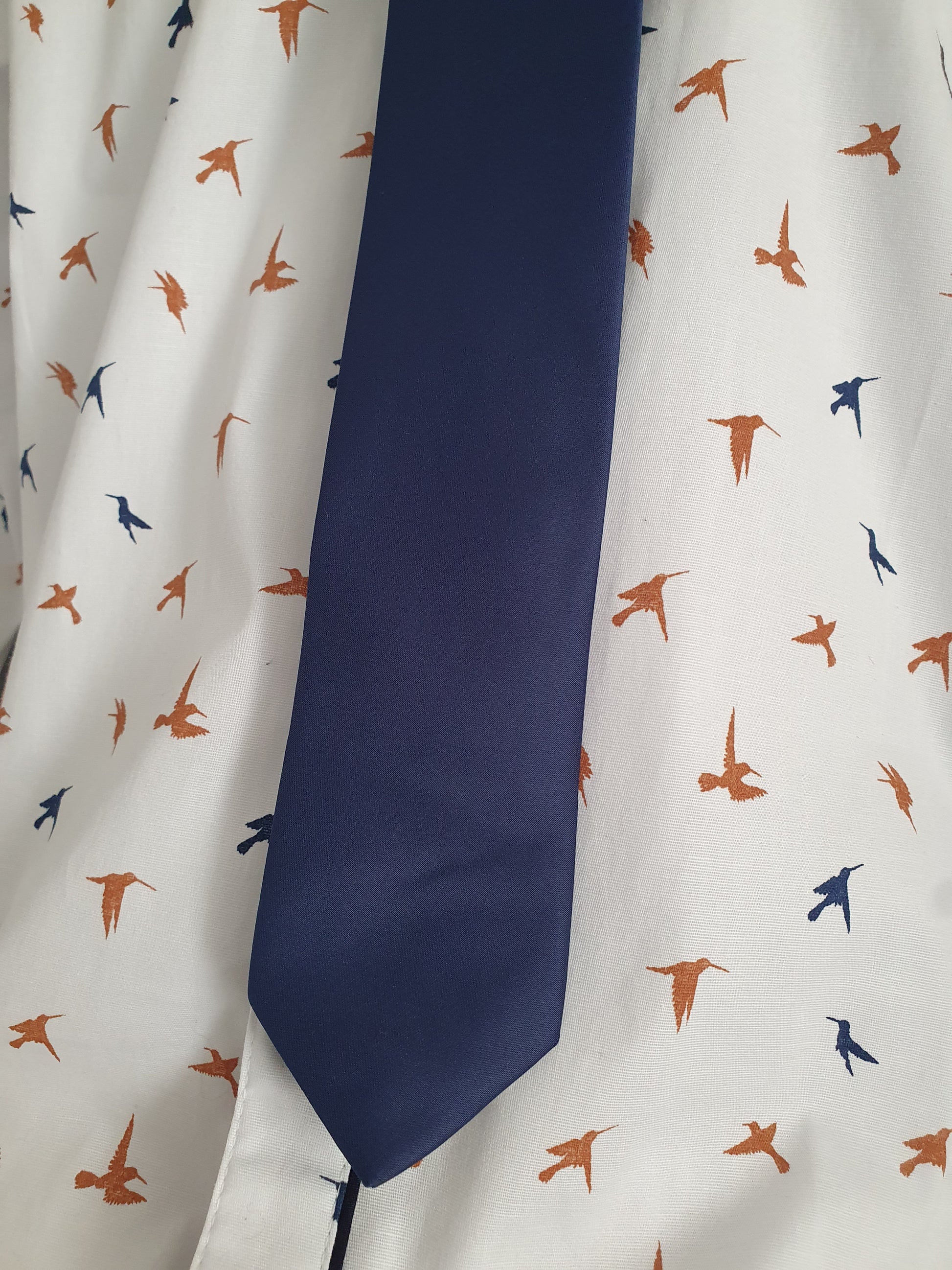 Cravate bleu marine pour homme trèc chic