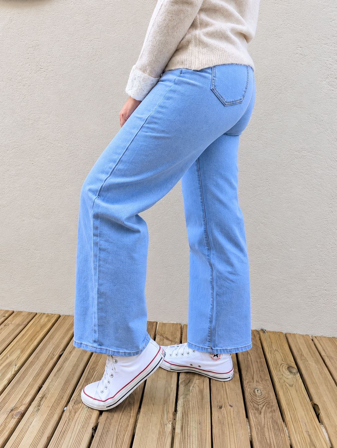 Jean large QUEBEC (bleu clair)