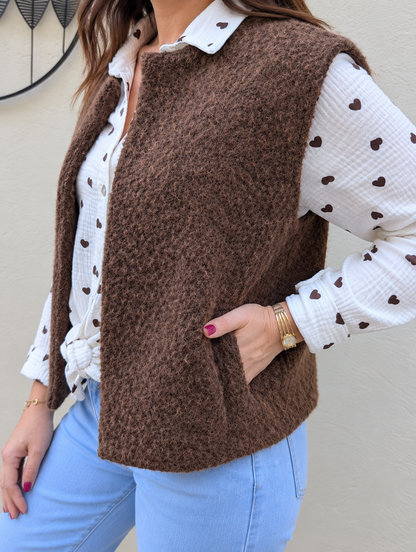 Gilet feutrine PAIMPOL