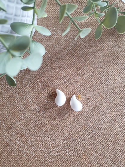 Boucles d'oreilles multicolores forme de goutte pep's