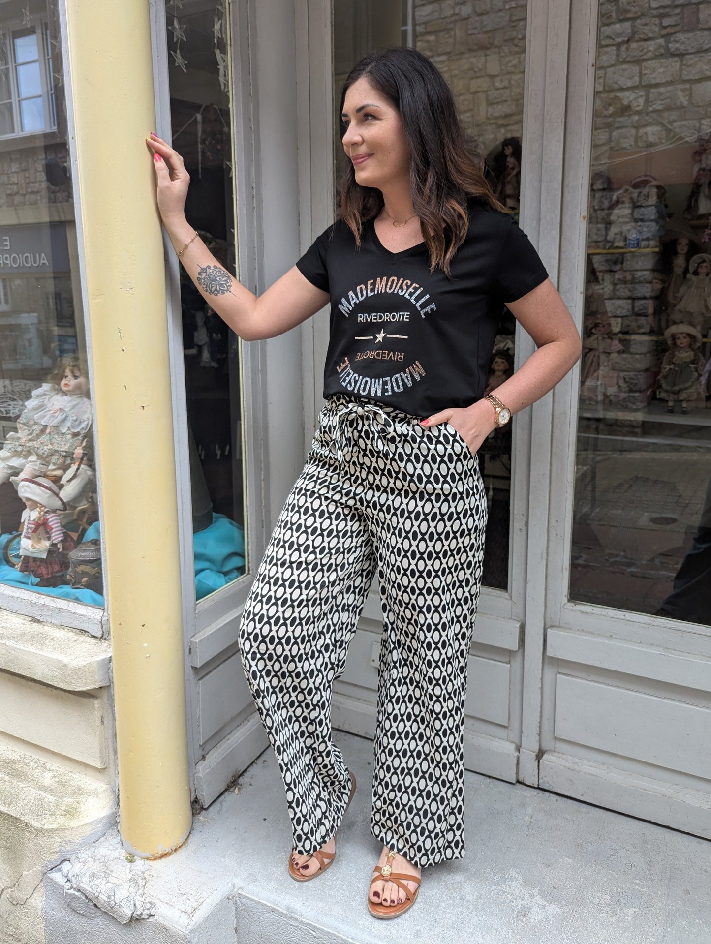 T-shirt MADEMOISELLE RIVE DROITE