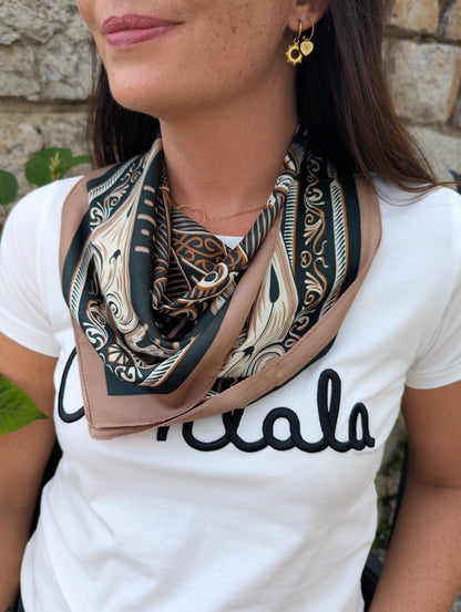Foulard CARRE (vert)