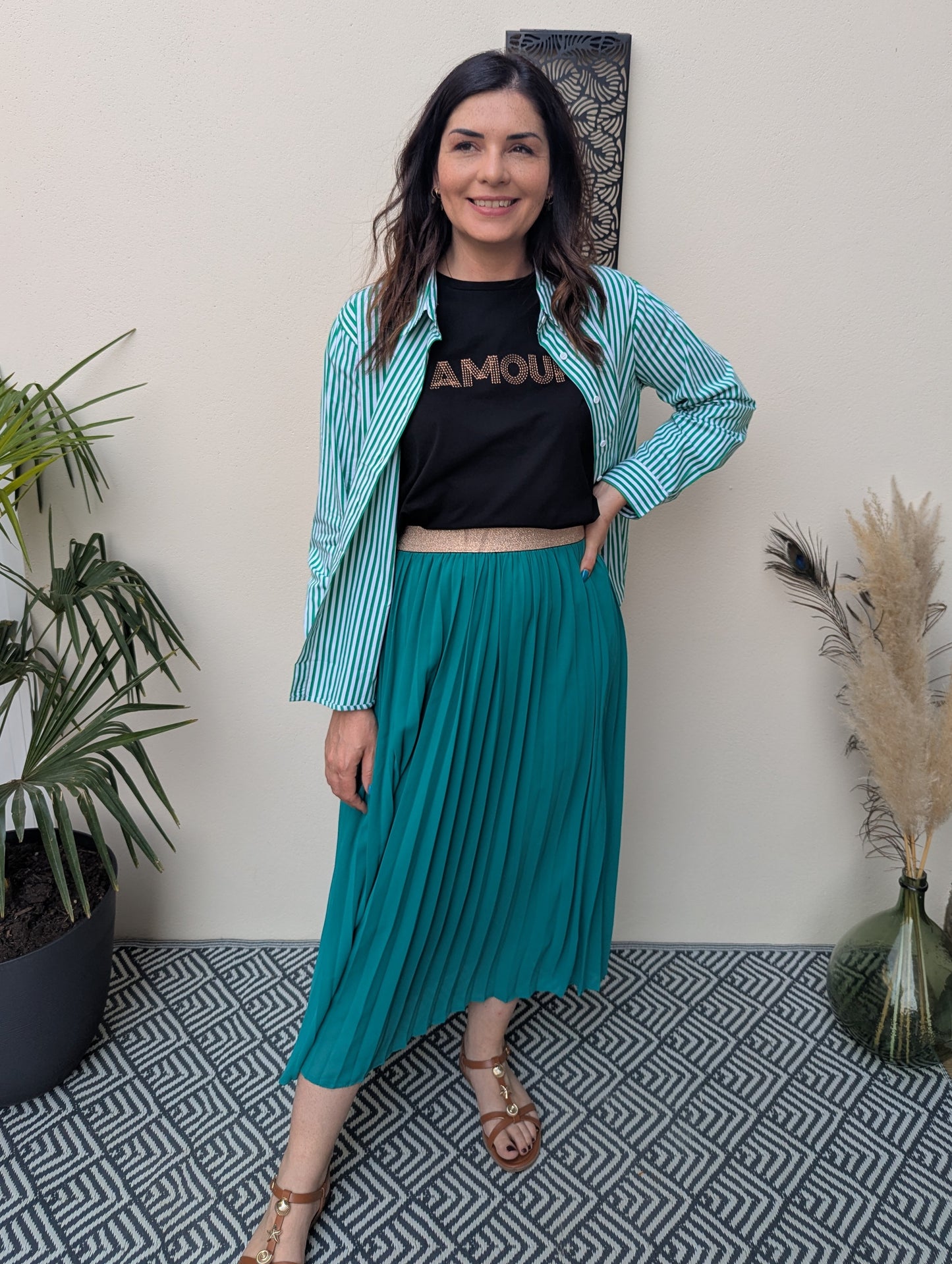 Chemise rayée REVES