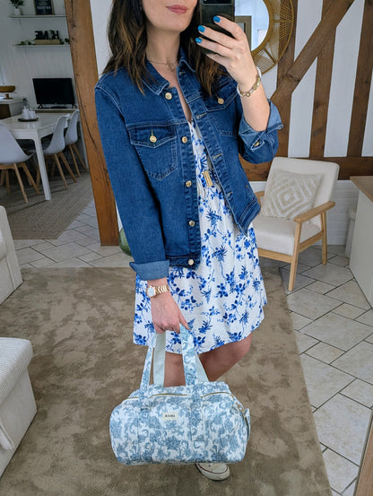 Sac de voyage AMOUR (bleu)