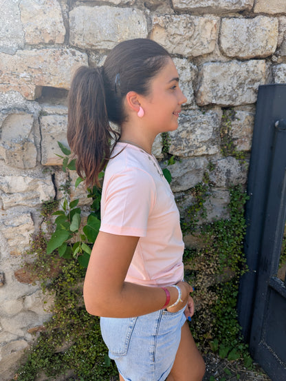 T-shirt TELLE FILLE (rose)
