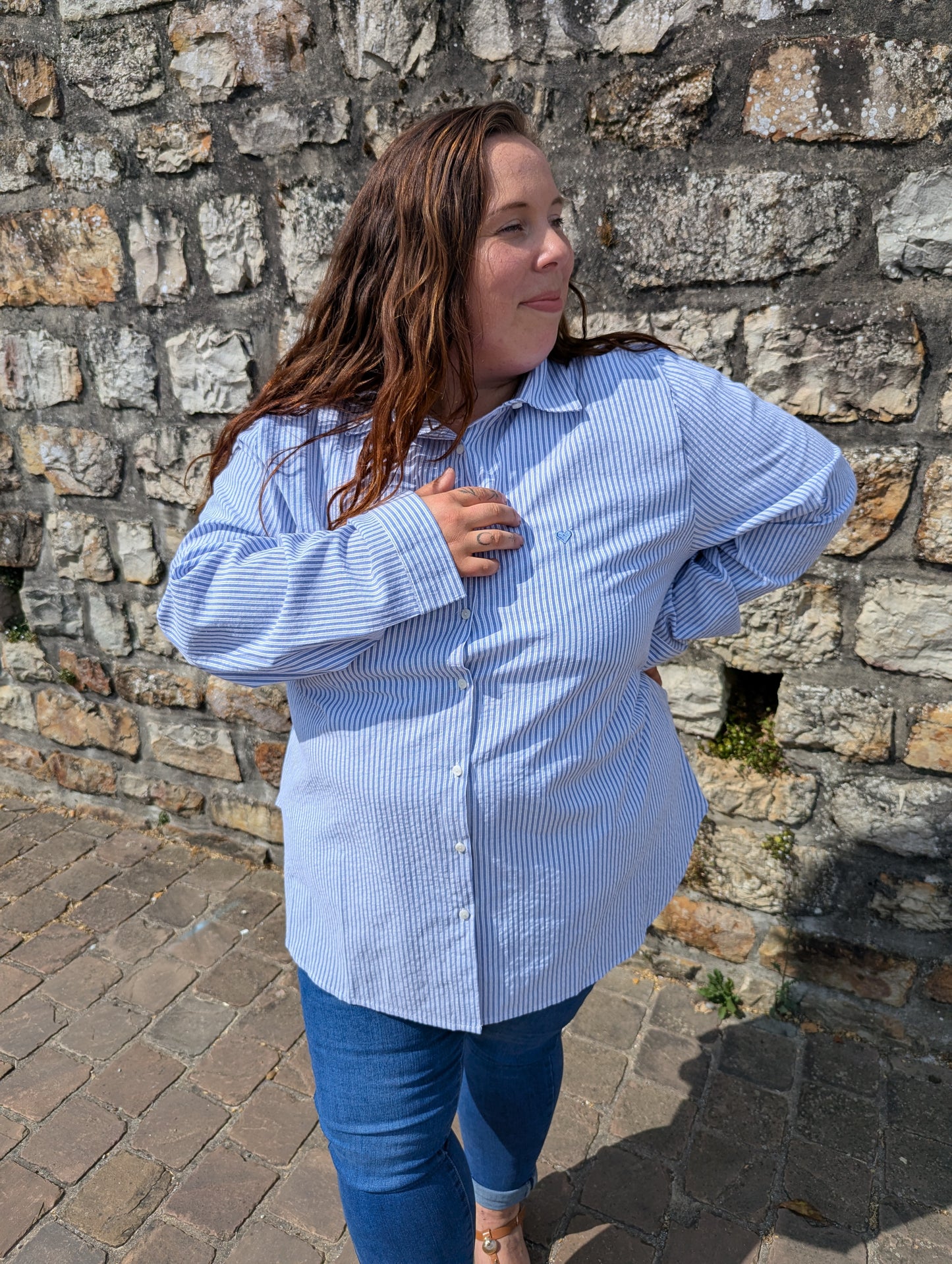Chemise rayée COEUR