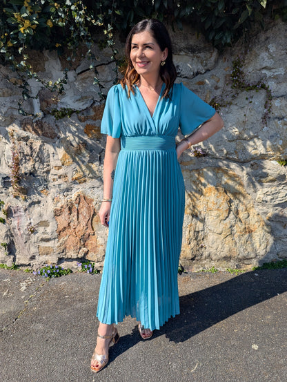 Robe longue SINGAPOUR (céladon)