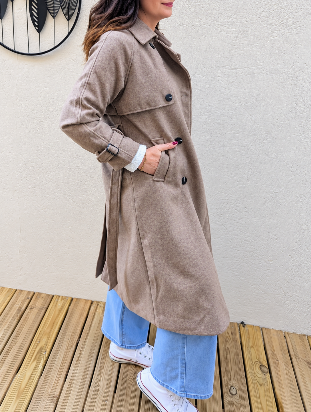 Manteau long trench PARIS