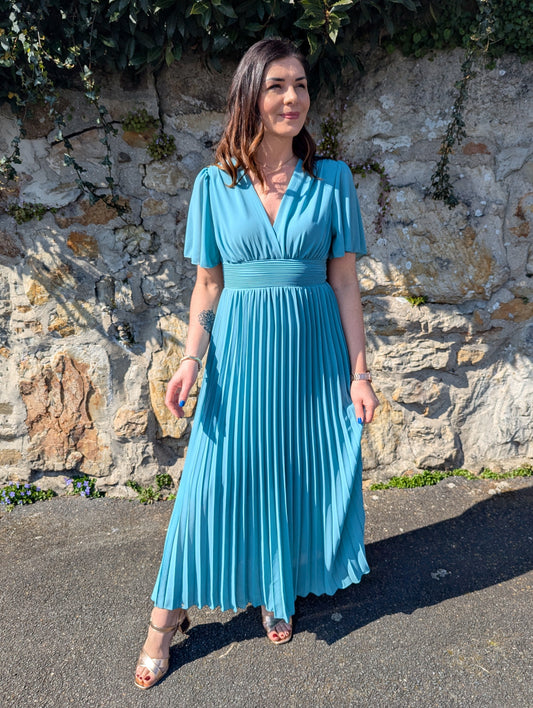 Robe longue SINGAPOUR (céladon)