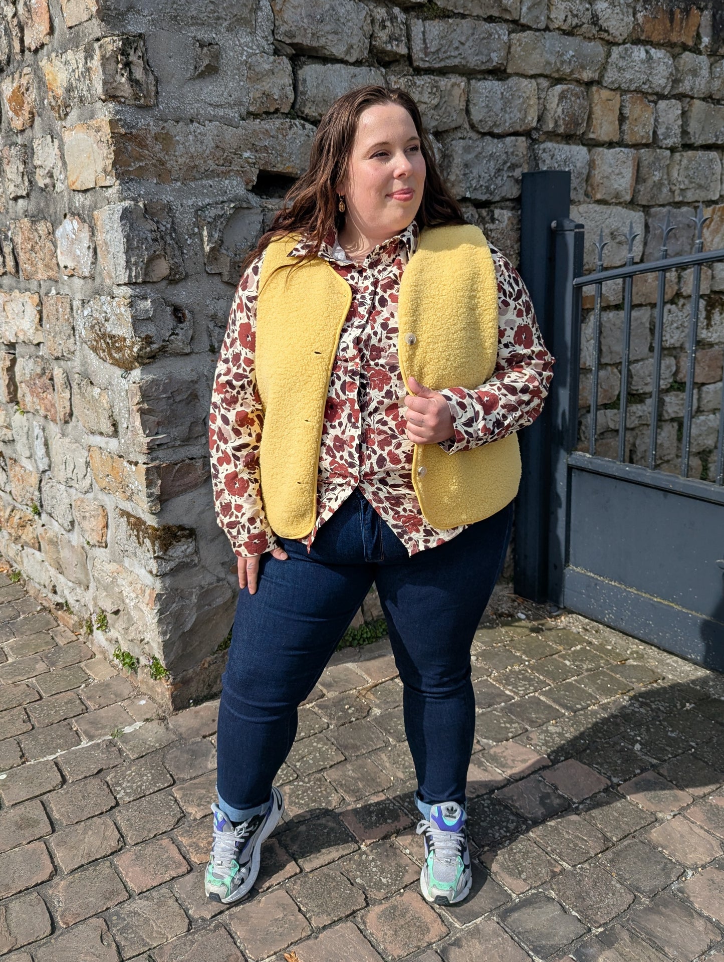 Gilet QUIMPER Curvy (jaune)