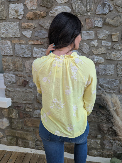 Blouse ALBI (jaune)