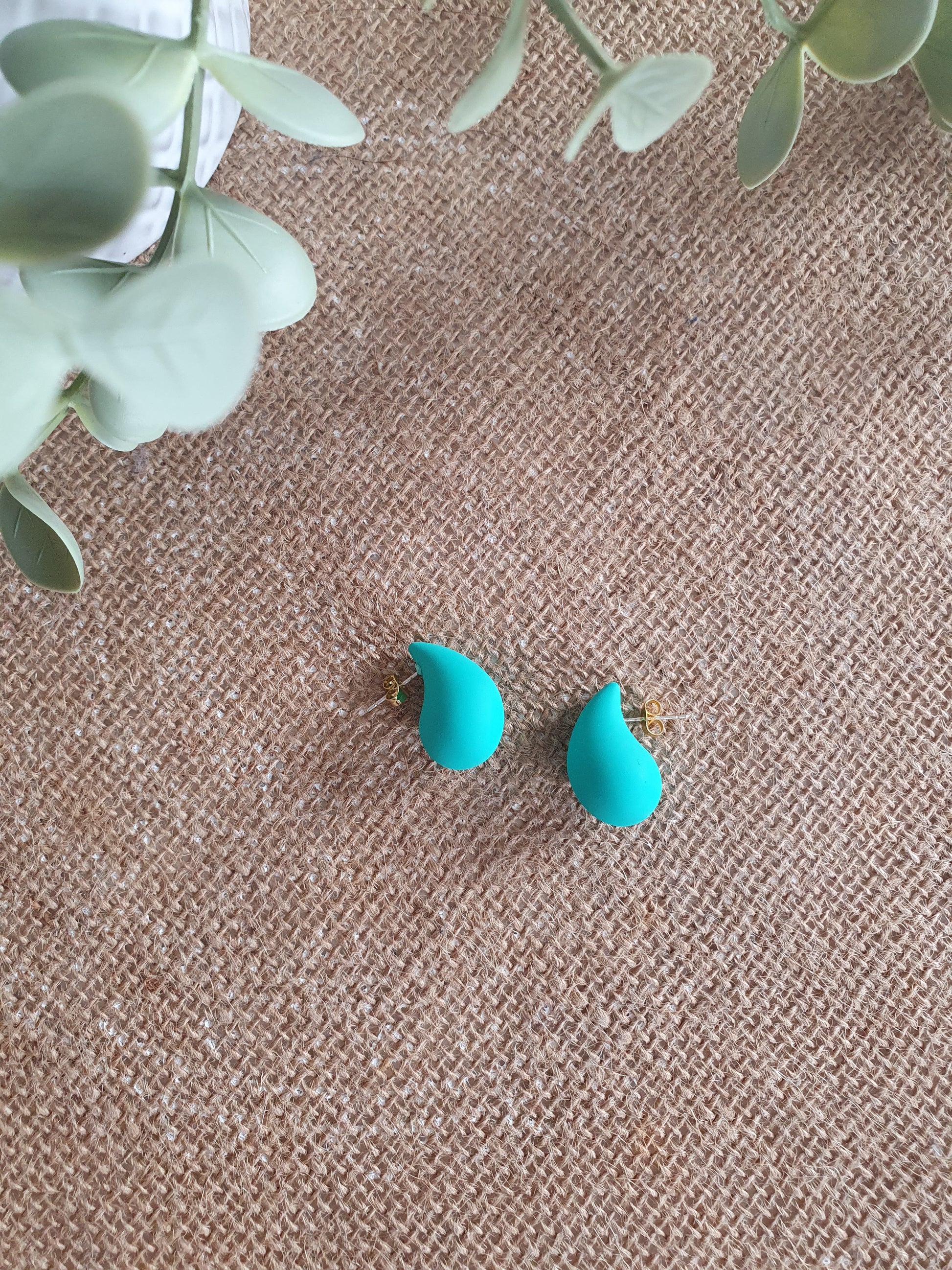 Boucles d'oreilles multicolores forme de goutte pep's