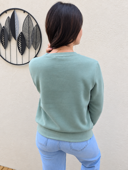 Sweat BICHETTE (vert d’eau)