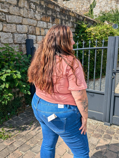 T-shirt BICHETTE Curvy (rose)