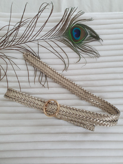Ceinture TRESSE (doré)