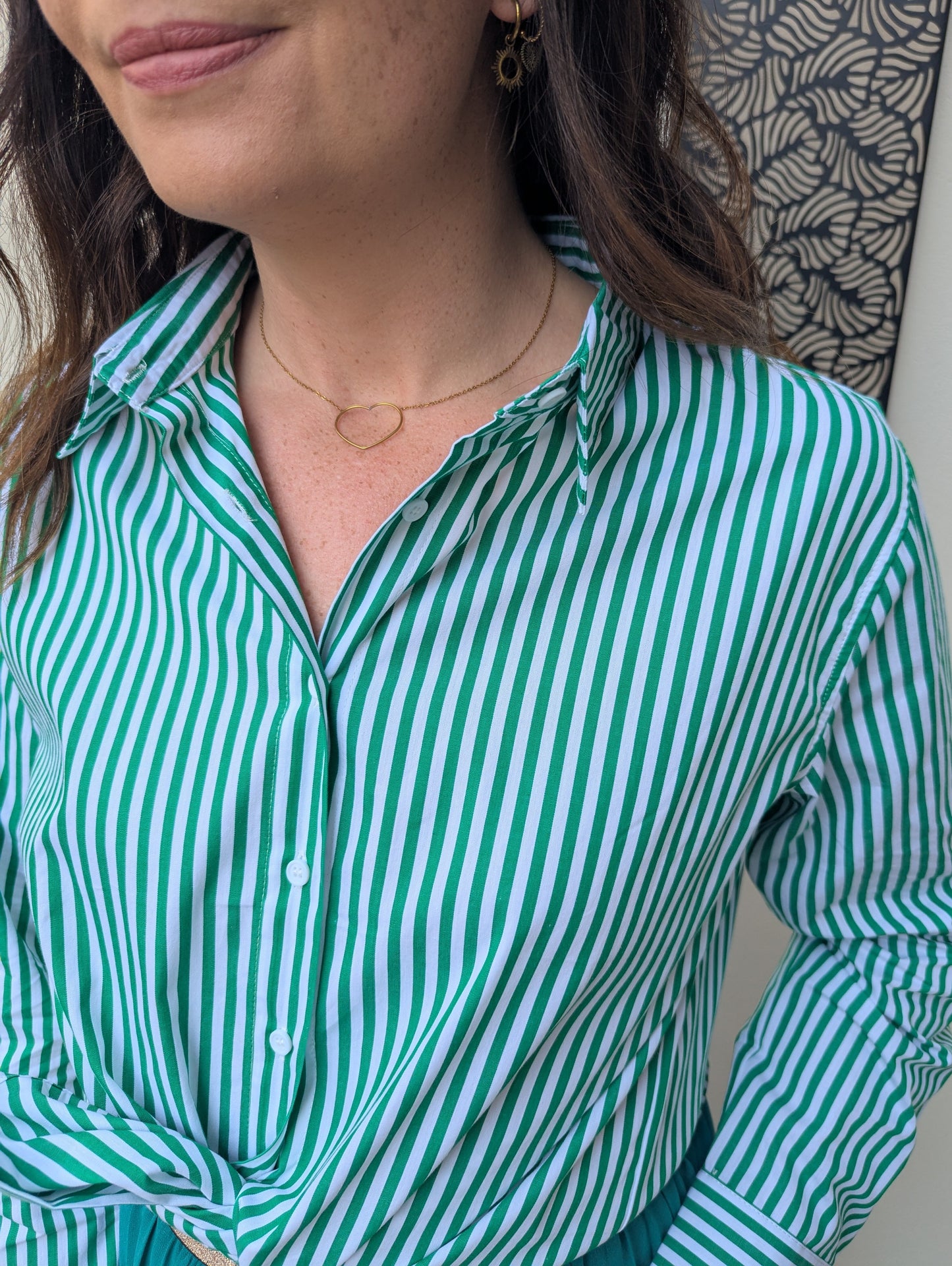Chemise rayée REVES