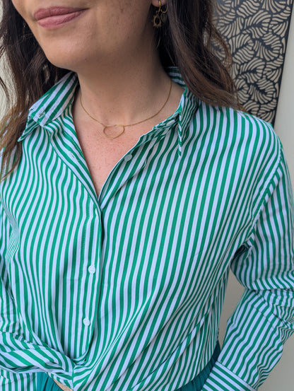 Chemise rayée REVES