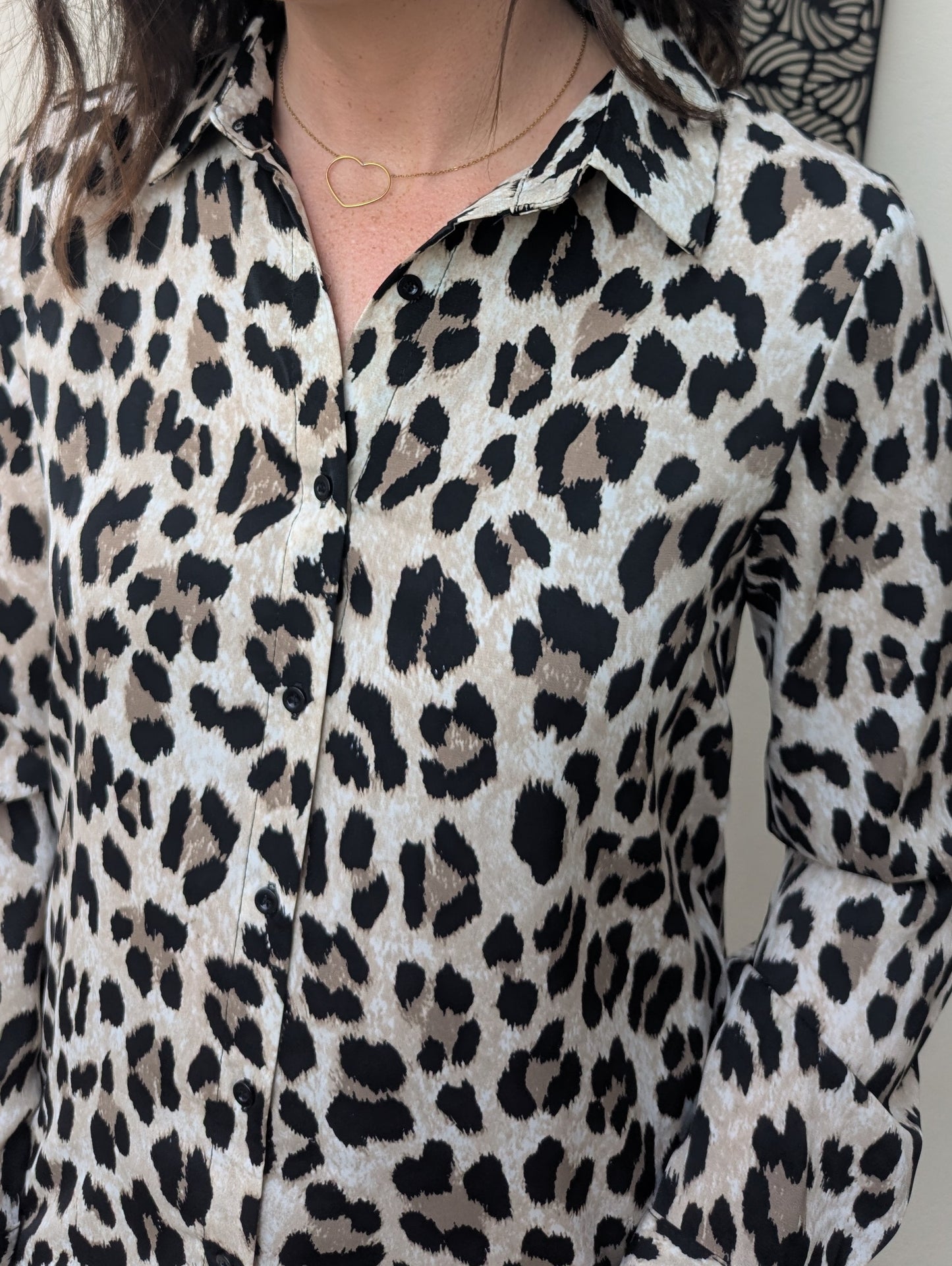 Chemise LÉOPARD beige
