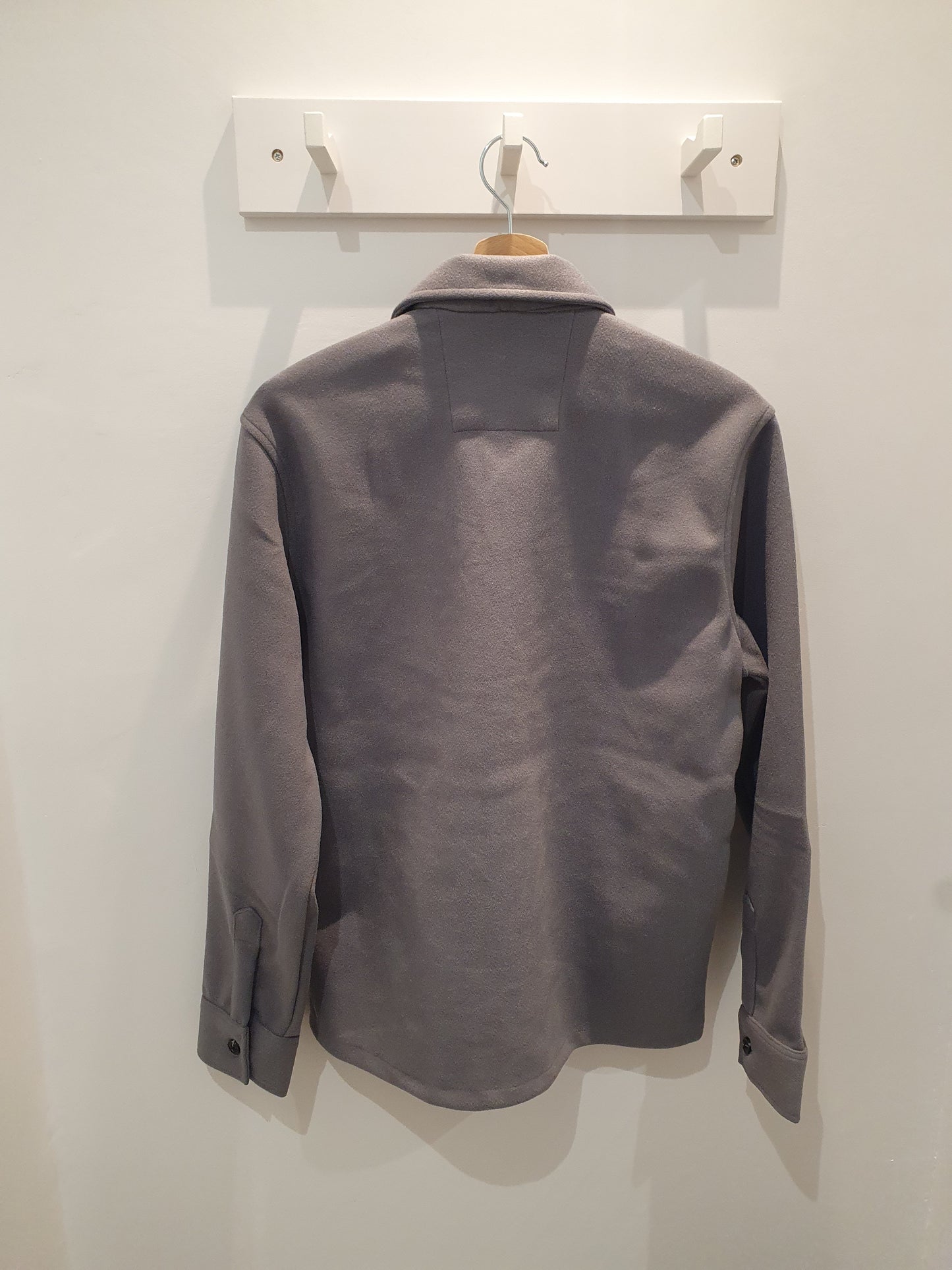 Surchemise polaire gris tout doux tendance pour homme