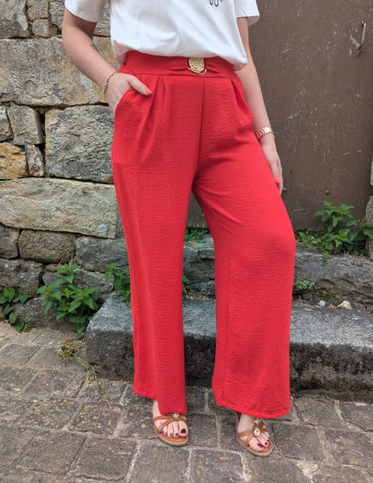 Pantalon SOFIA (rouge)