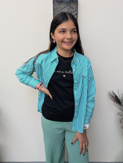 Chemise rayée REVES Kids