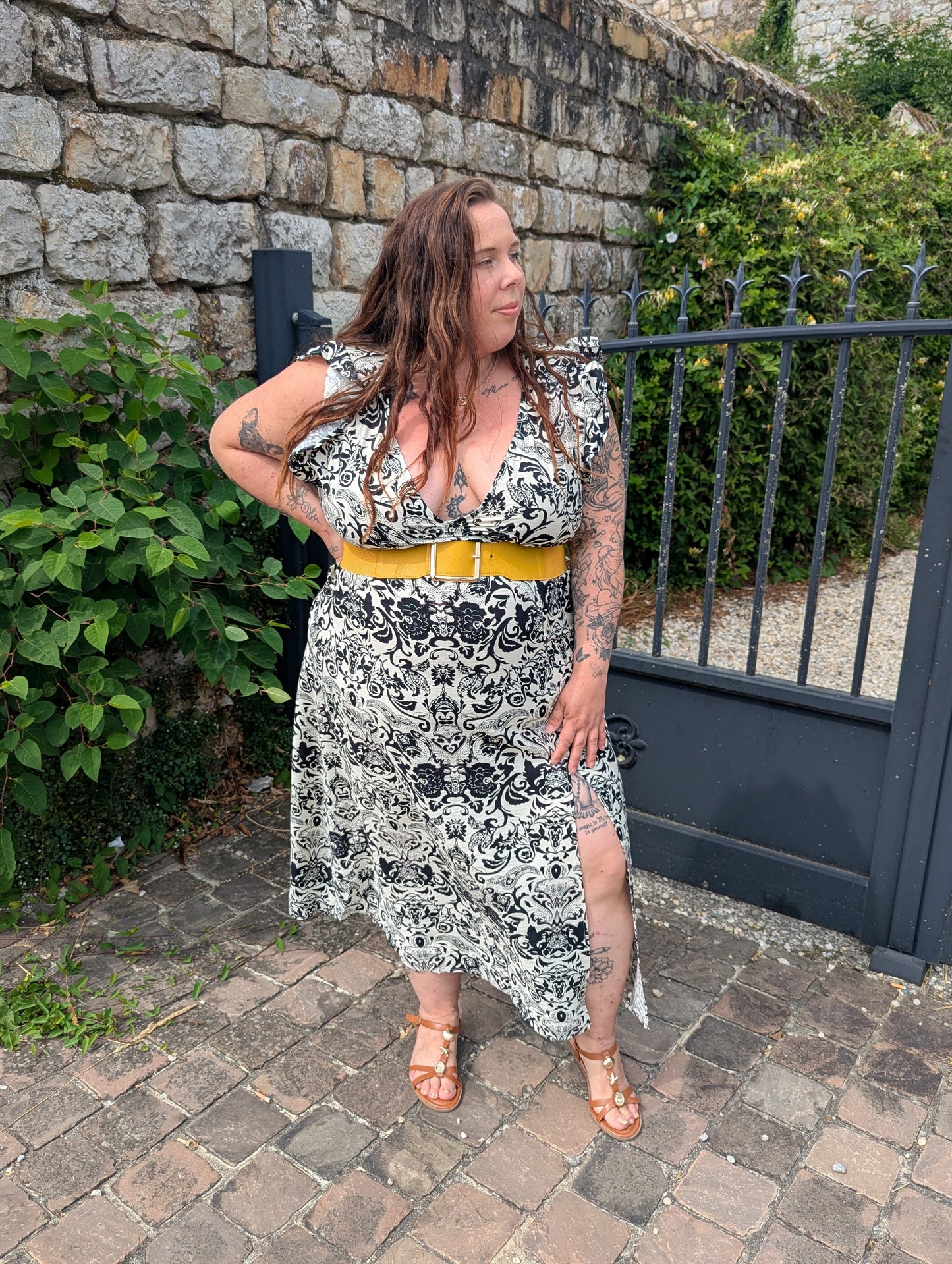 Robe longue BUDAPEST Curvy