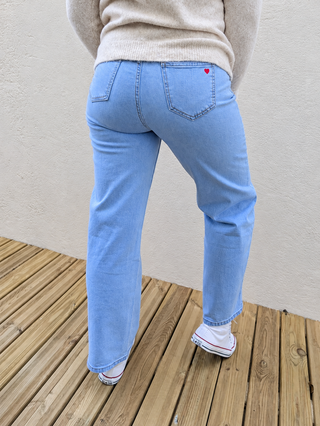 Jean large QUEBEC (bleu clair)