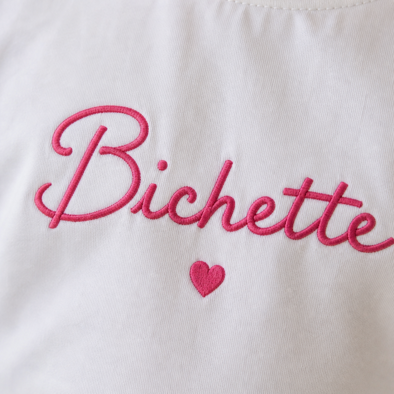 T-shirt BICHETTE Kids (blanc/fushia)