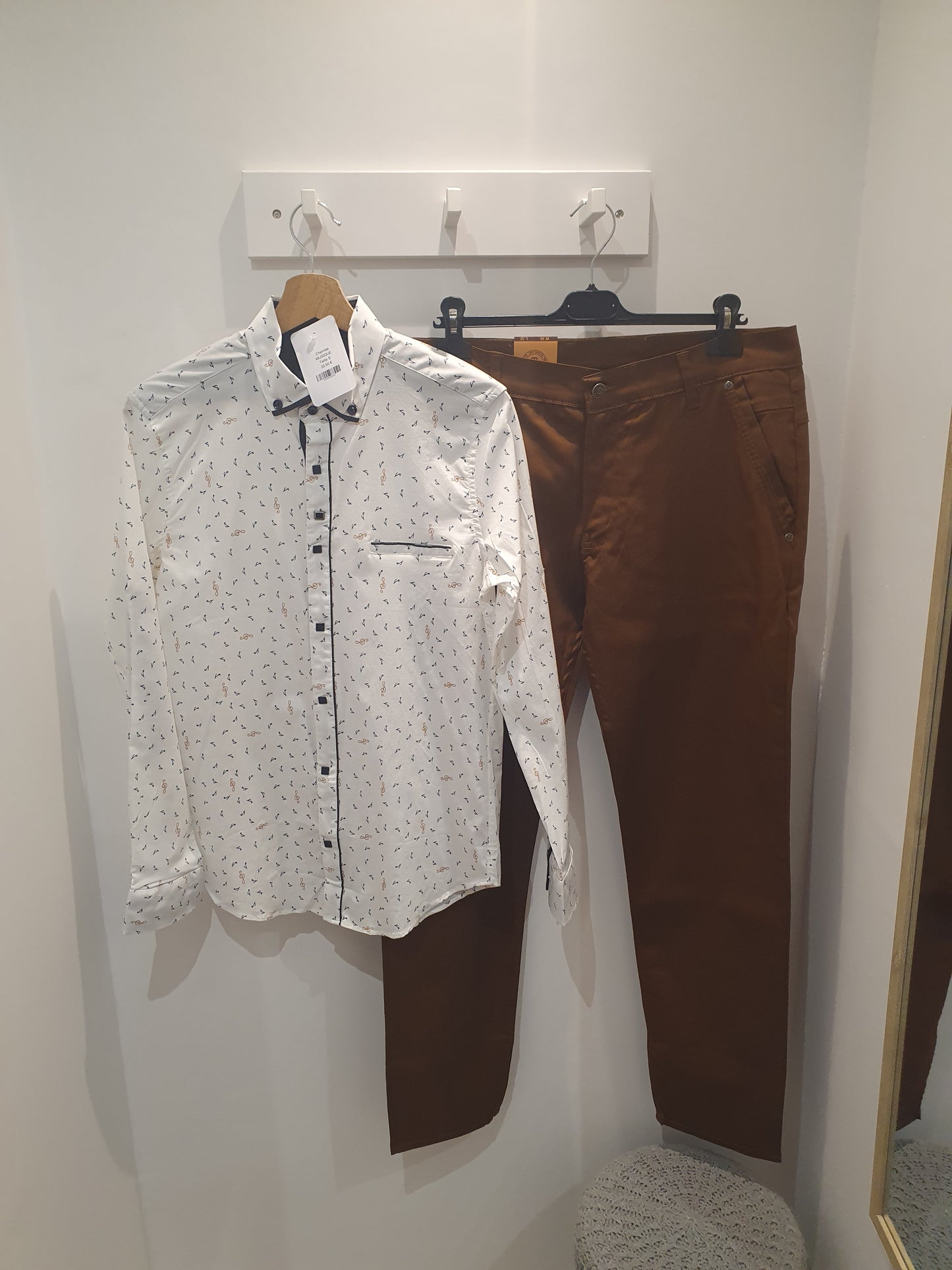 Pantalon CHINO (cognac)