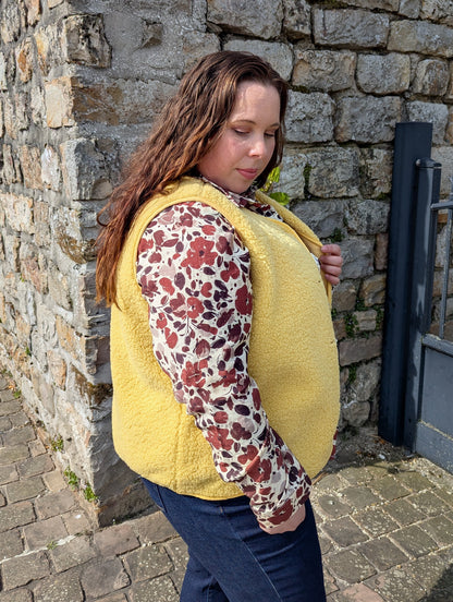 Gilet QUIMPER Curvy (jaune)
