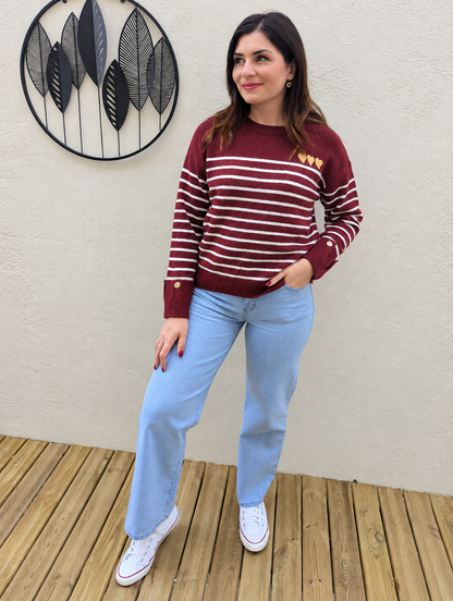 Pull marinière BREST